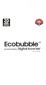 Samsung 9 kg, 5 star, Eco Bubble Technology, Digital Inverter,